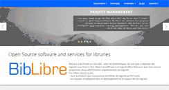 Desktop Screenshot of biblibre.com